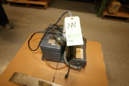 Welch Duo-Seal Vacuum Pump, Model 1402, S/N 128628
