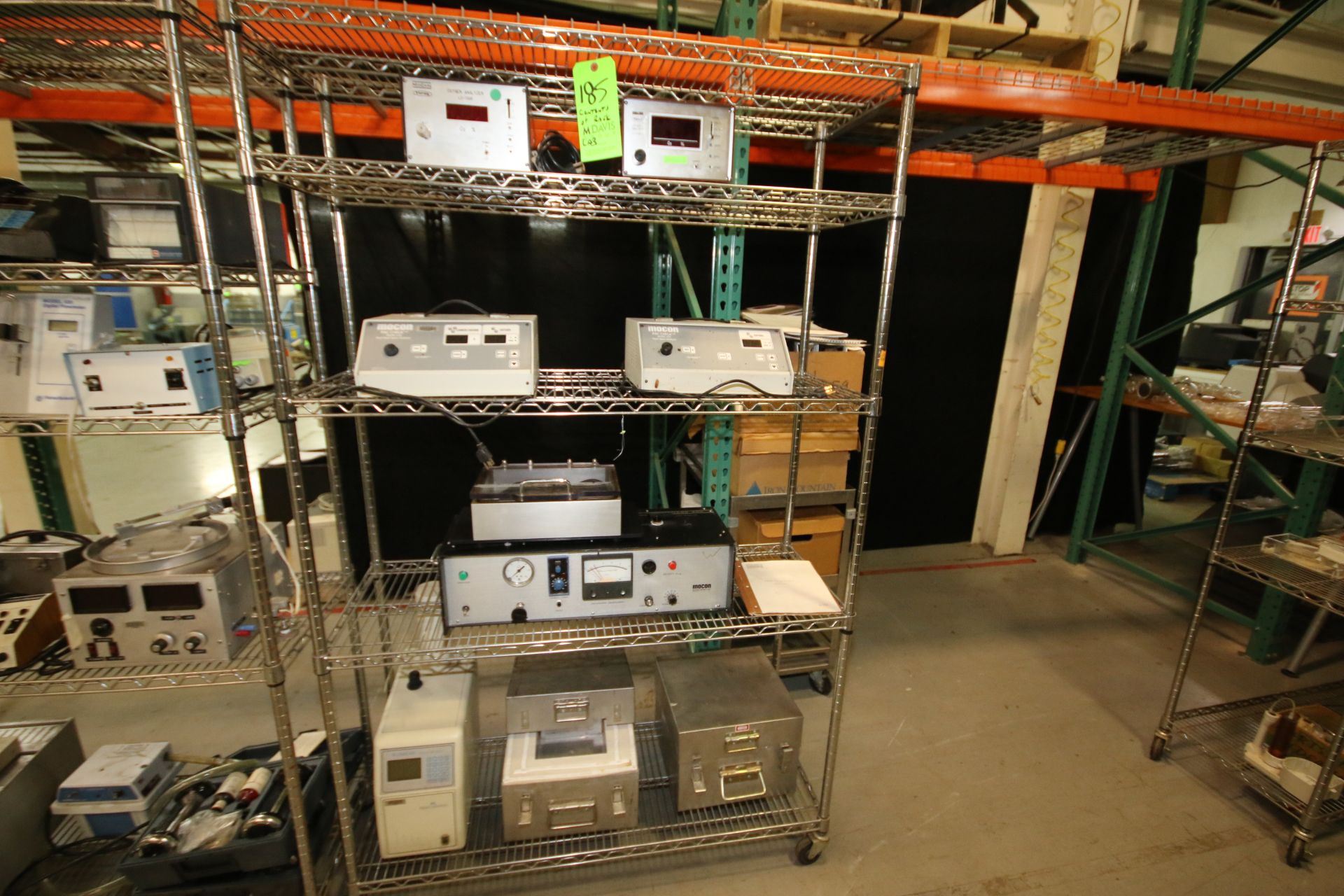 Assorted Mocon Lab Items including: (2) MoCon Toray Oxygen Analyzers, Model LC-700F; (2) Mocon Pac