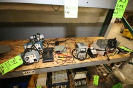 (9) Assorted Electrical Testers including (3) Ace Glass AC Amp Tester; American Reliance Clamp
