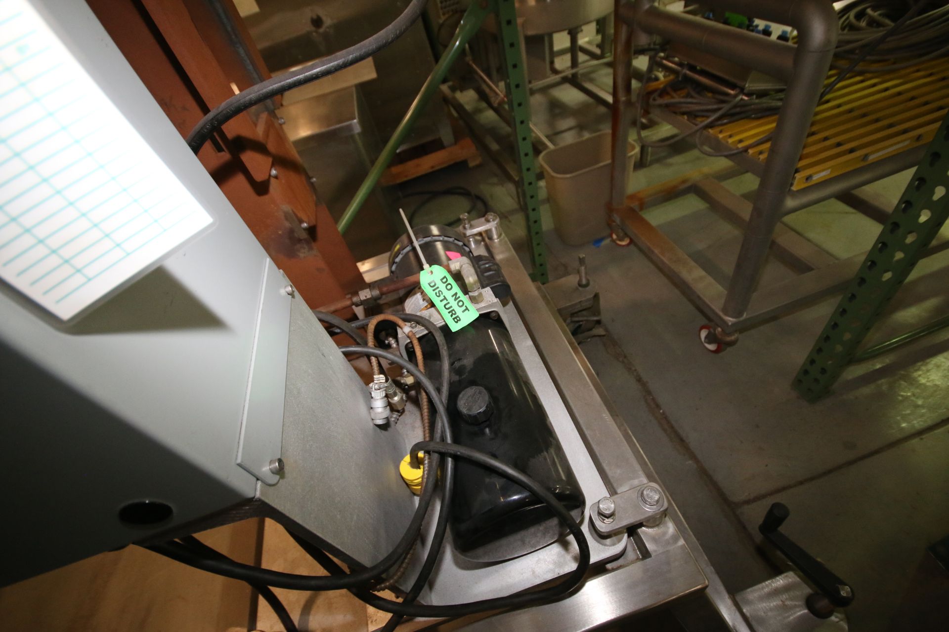 Lab Press Testing System includes Dayton Hydraulic Pump with Ram and Temperature Controls, Mounted - Image 3 of 3