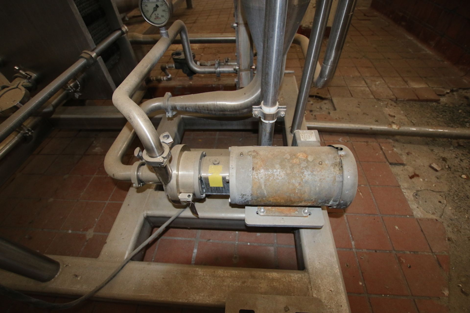 Heat Exchanger Skid Equipped with Therma Line Plate Frame with Approx. (56) Plates, Model T28CH, - Image 4 of 9