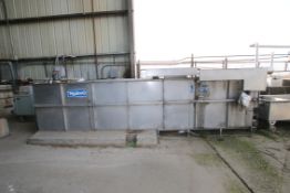 S/S Hydro Cal Inc CAF (Cavitation Air Flotation) with Skimmer Tank Waste Treatment System, Open