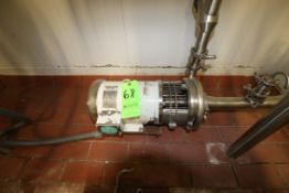 5 HP Centrifugal Pump with Leeson 1760 RPM Motor, 208-230V
