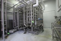 Filtration Engineering Skid Mounted UF System, (1) Rack with (7) Upgraded “2009” Aprox. 10 ft L by