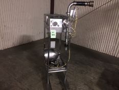 Allfill Staginess Steel Gallon Filler with hopper, foot operated pedal (Located in Iowa)**EUSA**