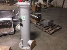 Nowata Filter - Never used heavy duty in-line pressure filter r 12" diameter and 55" high - National