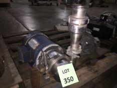 Stainless Steel Pump - Thomsen Model 9921-DC Serial #3A42255 with I HP Leeson High Speed Electric