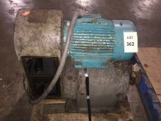 Large Gear Reduction for Parts with 10HP Brook Crompton Electric Motor (Located in Iowa)**EUSA**