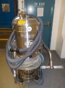 Nilfisk 26 Gal. Dry Vacuum, M/N 3508W, S/N 07AB731, Includes Accessories, Mounted on Portable