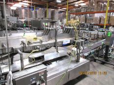 Hamrick Drop Case Packer for PET or Glass Bottles Model: 360 Serial: 94-581 Includes Grid for