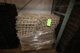 Pallet of (56) Position 21" x 24" Removable Steel Divider Racks