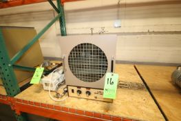 Lab-Line Duo-Vac Vacuum Oven, Model 3620ST, S/N 128-109 includes Busch Type RB004BIFS Vacuum Pump,