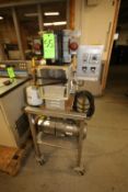 Vertrod Corp. Thermal Impulse Heat Sealing Machinery Vacuum Testing Station, Model 4-1/2EPF, S/N V-
