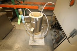 Aprox. 16" D x 8" W Portable Jacketed S/S Kettle, Teflon Lined