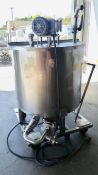 Batching Blender 200 Gallon TankStainless Steel, Single Agitation, Baldor 2HP 208-230/460 Volt 60 Hz