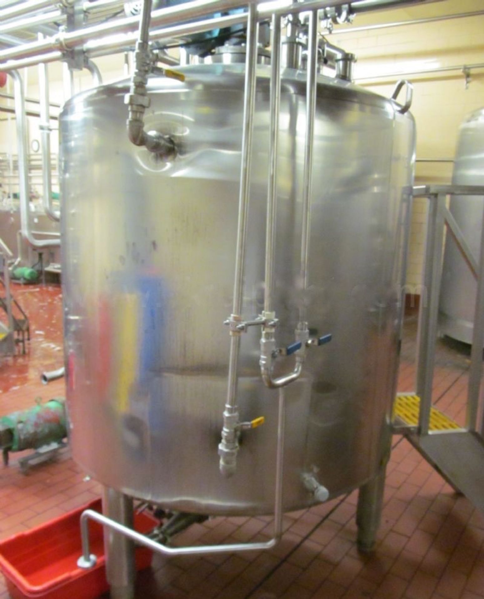 500 Gallon Stainless Steel Jacketed Processing TankJacketed Tank – last used in food processing - Image 3 of 4