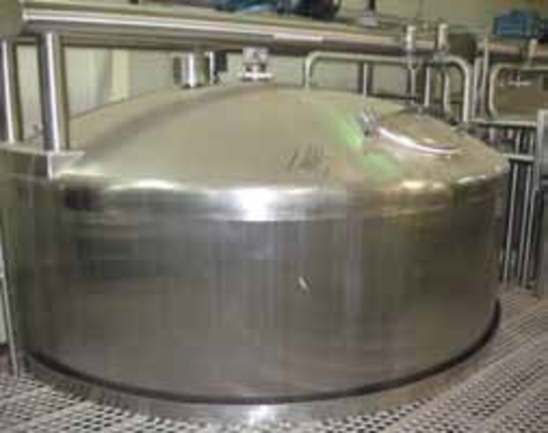 Feldmeier 6,000 Gallon Vertical Single Wall Batch Mixing Tank S/N: N-313-00Stainless Steel - Image 2 of 9