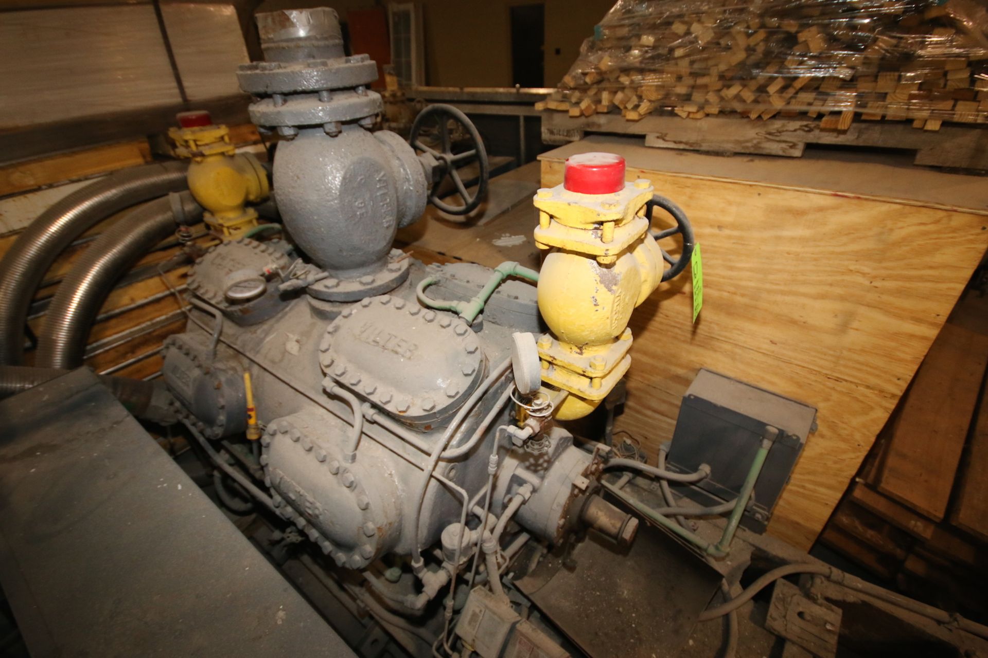 Vilter 16-Cylinder Ammonia Reciprocating Compressor (Parts Only) (Located in Mississippi)***