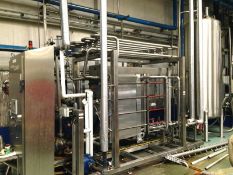 Barry-Wehmiller Flash Pasteurization Skid Serial 61180 Year: 2011Setup for Juice or Lightly