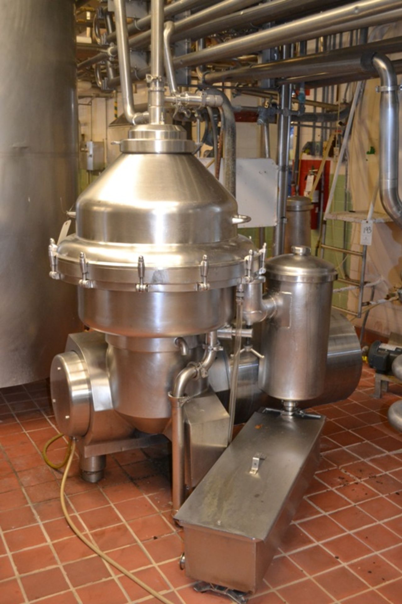 De Laval Model MRPX-314 TGV-74C All S/S CIP Separator, s/n 2922820, w/Starter, Control Panel, & Mic - Image 2 of 4