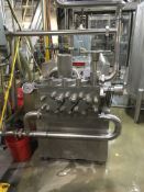 Cherry Burrell 7500 TGR Homogenizer Serial: 271298Stainless Steel Construction, Last used in a Hot