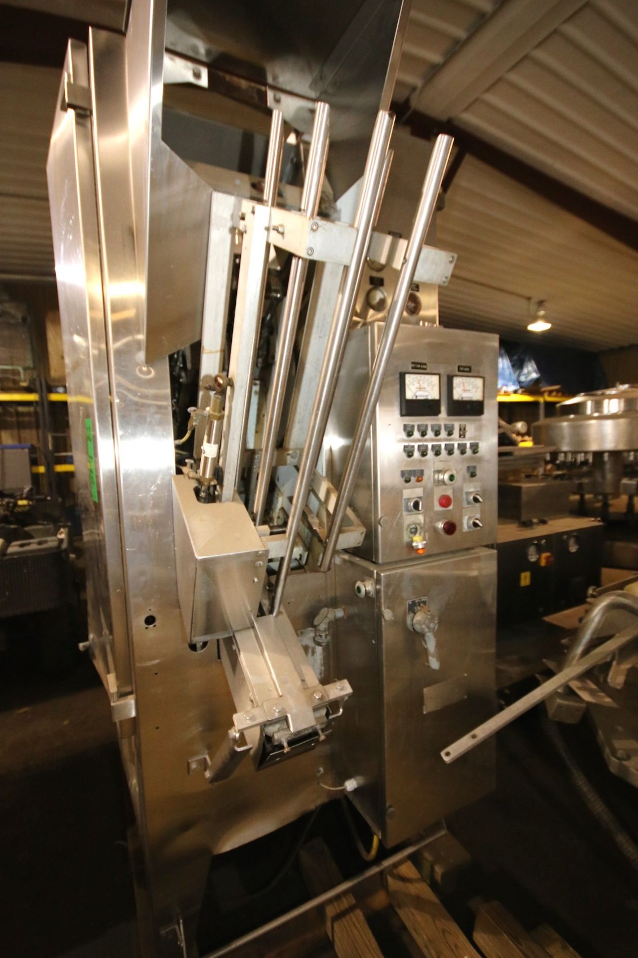 Cherry Burrell Single Lane S/S Carton Filler, Model CH-6, S/N 3715 includes Filler Bowl and Controls - Image 2 of 6