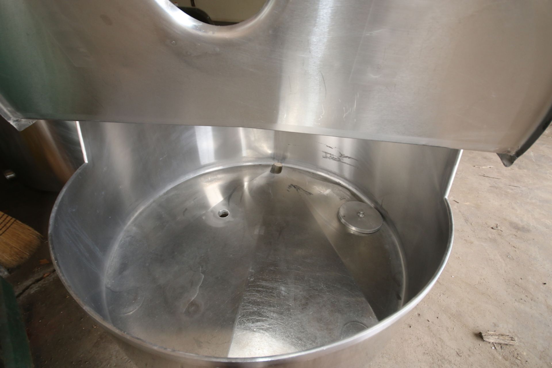 Aprox. 90 Gal. S/S Hinged Lid Balance Tank, Interior Dimensions Aprox. 45" W x 13" Deep (Located - Image 2 of 2