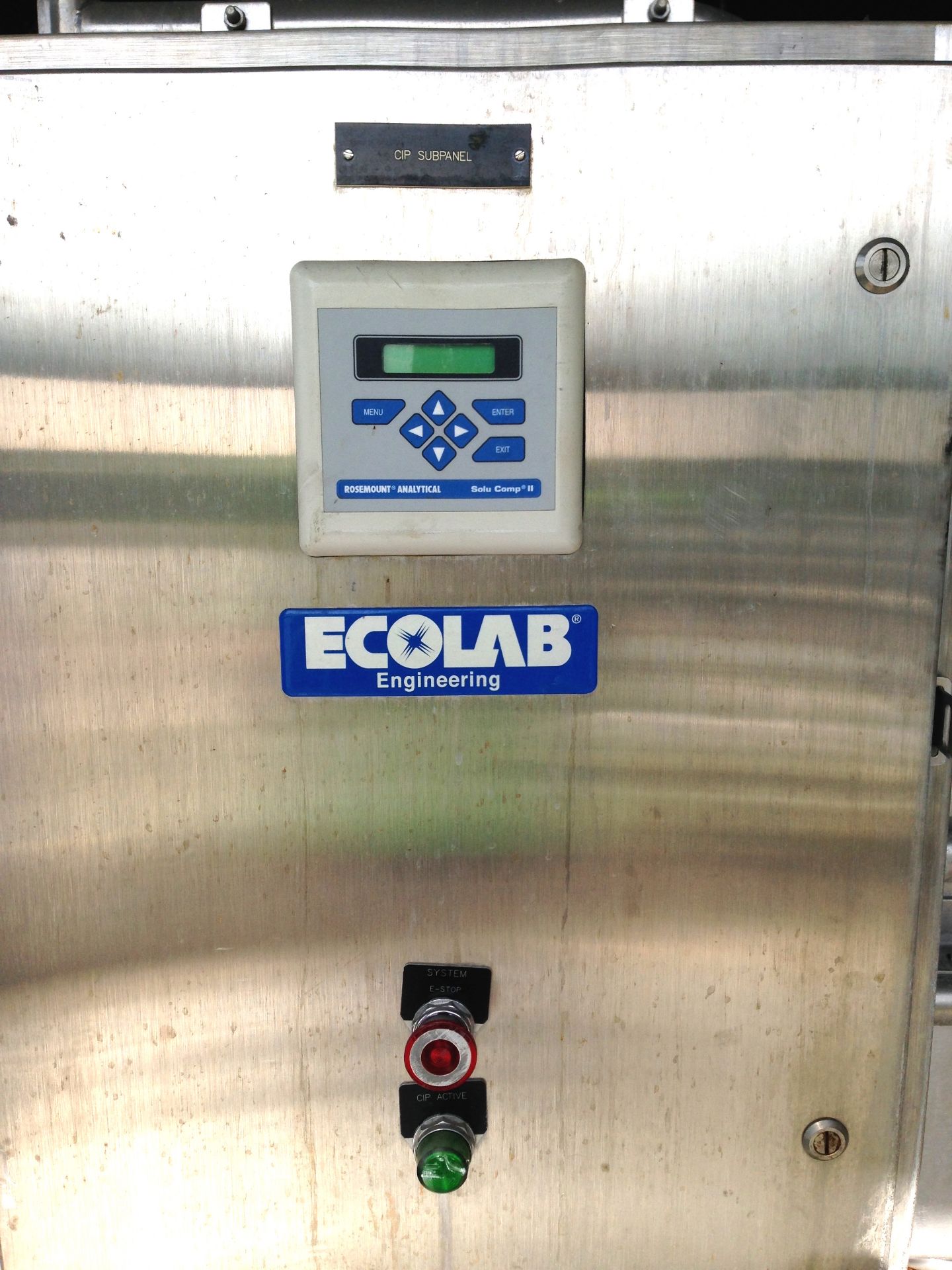 Ecolab Single Tank CIP System Model: 5400 Control and 3001 Skid Serial: 24101 Year: 2002Single Tank, - Image 7 of 11