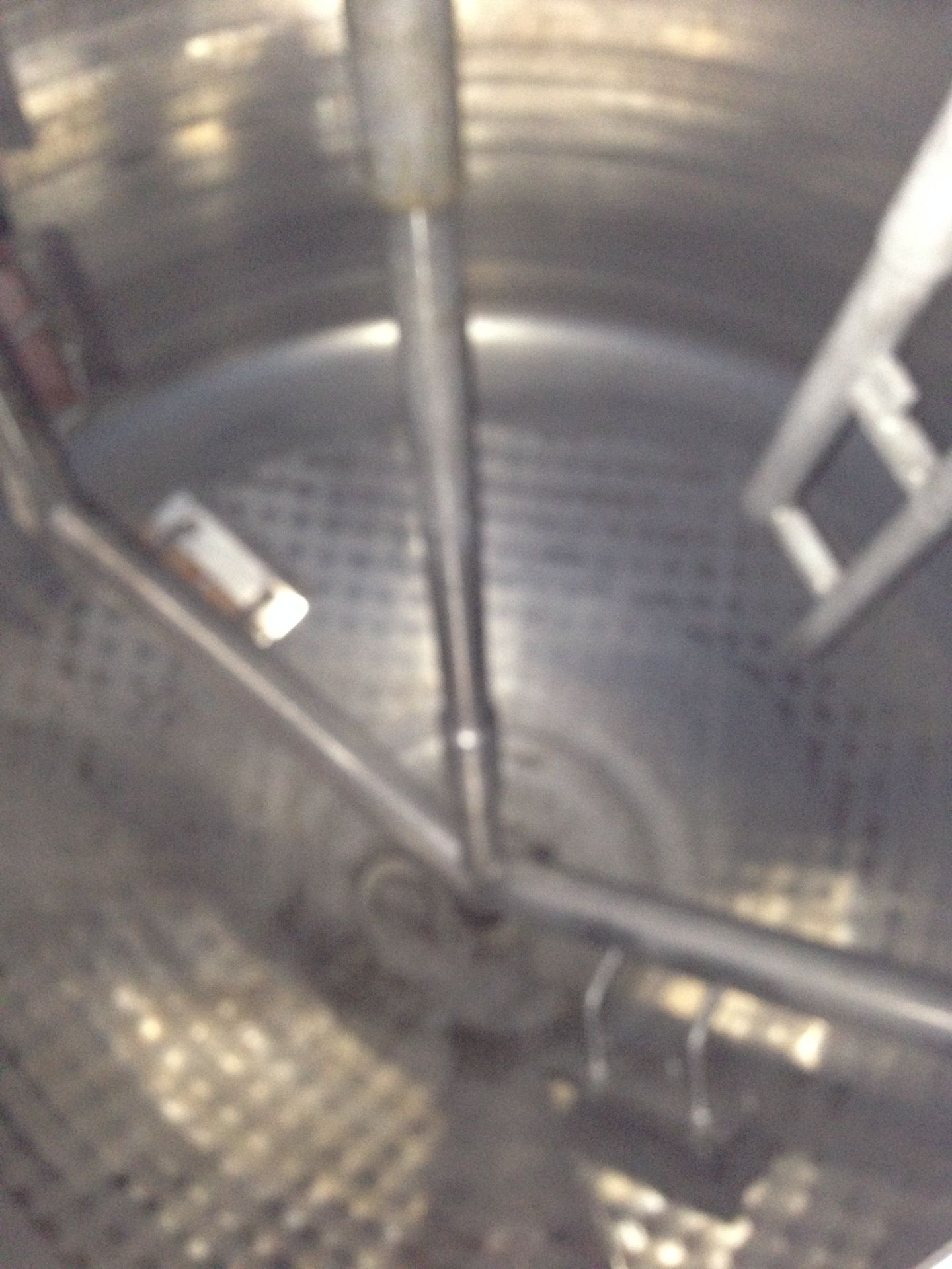 Cherry-Burrell 500 Gallon Jacketed Processor Tank Serial: E-313-90 Year: 1990316L Stainless Steel - Image 7 of 10