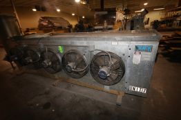 1997 Krack 5-Fan Evaporator Ammonia Blower, Model DTX5S-1270-DXA-HGC-RH, S/N 485540-01A, R717