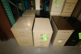 (4) 2-Drawer Legal File Cabinets