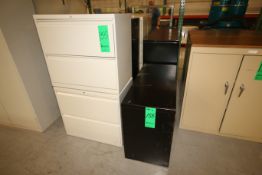 (7) Assorted Lateral File Cabinets includes: (3) 2-Drawer; (1) 3-Drawer and (3) Commander and