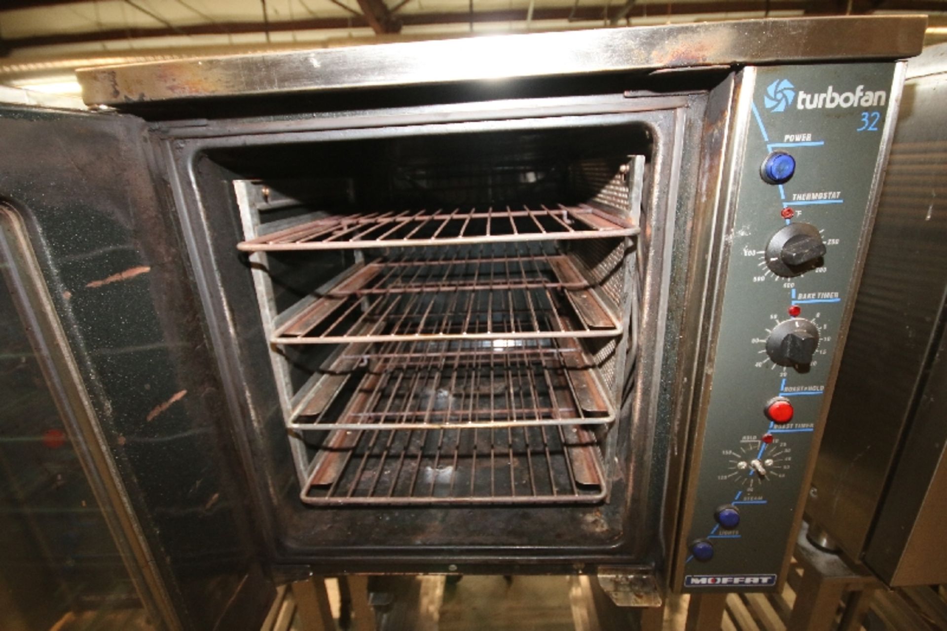 Moffat Limited 4-Shelf Commercial Electric Turbofan Portable Convection Oven, Model E32MS, S/N - Image 3 of 4