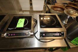 Vollrath Countertop Commercial Induction Cooktops, Model 59500, S/N C80115206 and Model 6950020, S/N