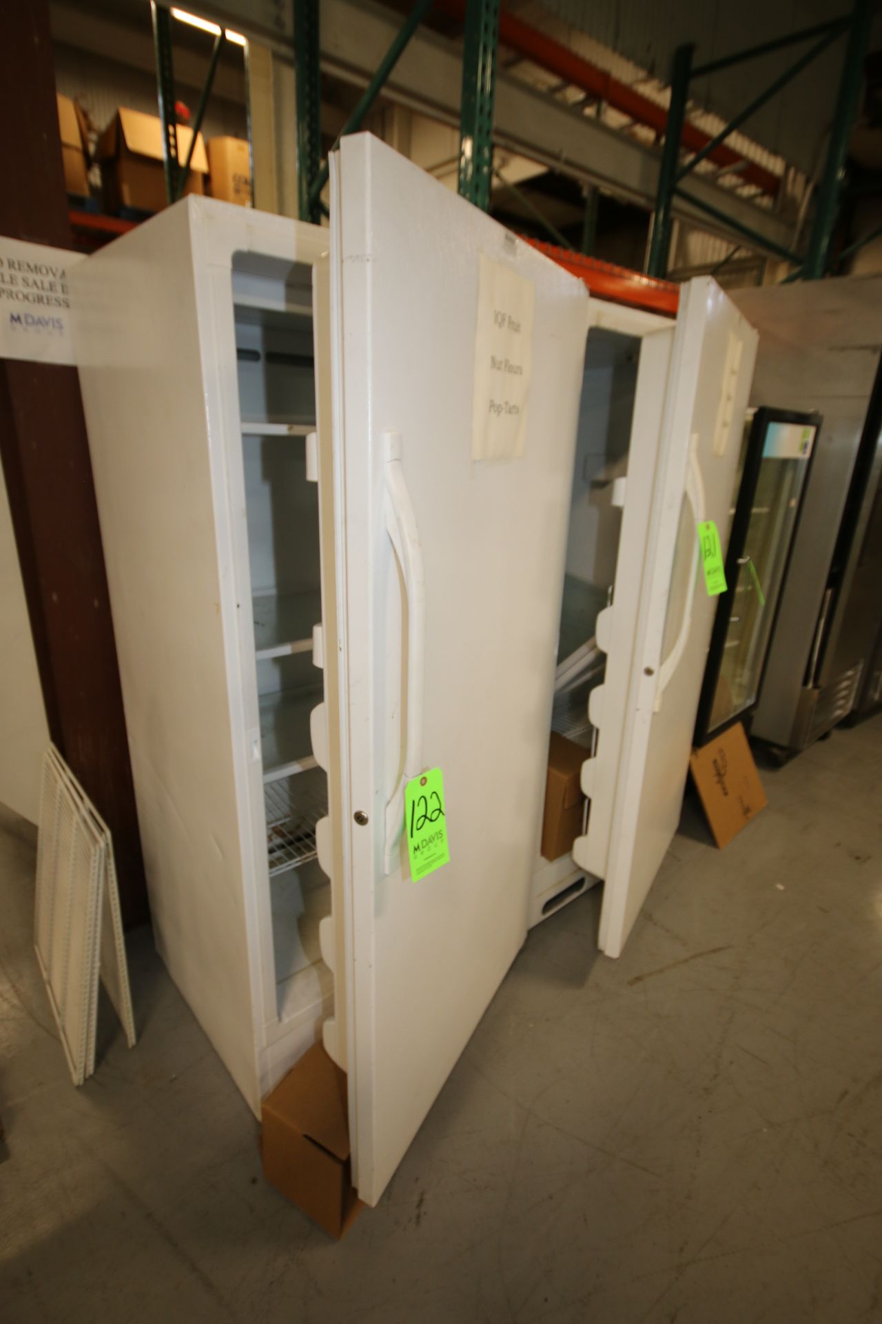 Kenmore Frost Free Commercial Upright Freezer, Model 253-24082102, S/N WB5383421 with R134a