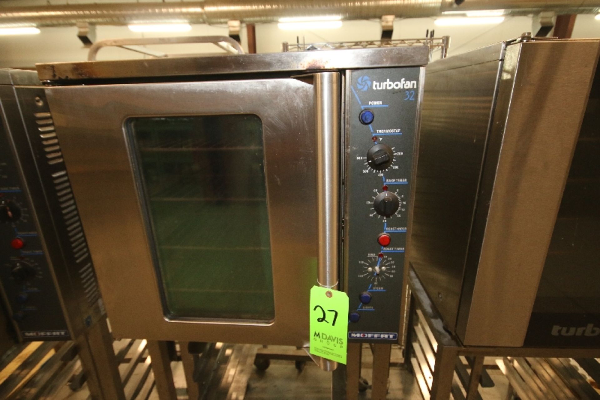 Moffat Limited 4-Shelf Commercial Electric Turbofan Portable Convection Oven, Model E32MS, S/N - Image 2 of 4