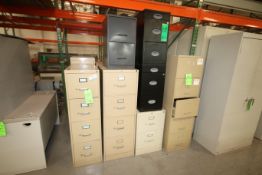 (10) Assorted File Cabinets includes: (3) Cole and Other 2-Drawer Letter, (1) Office Depot Legal 2-