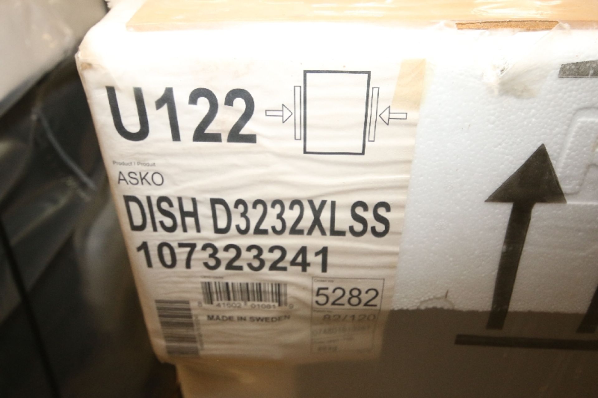 New Asko S/S Dishwasher, Model D3232XLSS107323241, S/N 074801619257 - Image 4 of 4