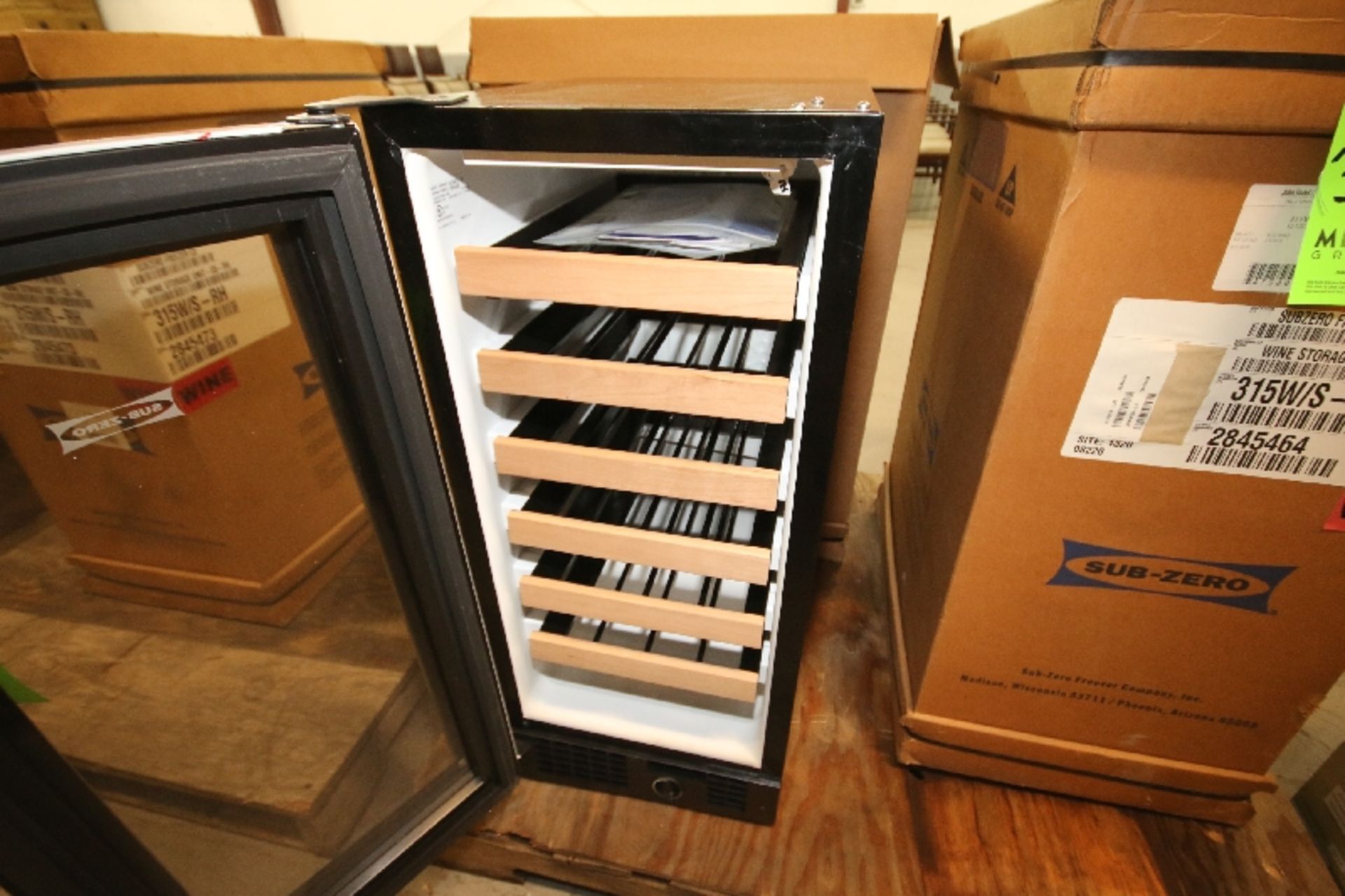 New SubZero Wine Storage Cooler Unit, Model 315W/S-LH, S/N 2845460 - Image 2 of 4