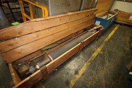 (4) Crates of Spare Coating Line Rolls, Includes (2) Rubber Rolls 68" L x 10" Dia. and 66" x 7"