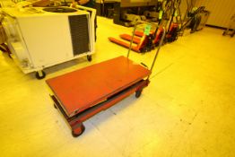 Dayton Aprox. 48” L x 24” W, 1,500 lb. Capacity Scissorlift Hydraulic Portable Lift Table/