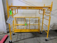 BilJax Aprox. 5 ft. 8” L x 30” W Pro-Jax Utility Portable Scaffold