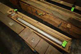 (5) Crates of Spare Coating Line Rolls, Includes (1) Spreader Roll, (1) Chrome Roll, 67" L x 4"