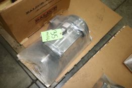 New Baldor 7.5/5 hp Motor, Cat #EM7045T, S/N F1105064035, Frame 213T, 3470/2900 RPM, 230/460 V -