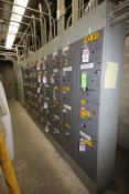 53-Bucket Motor Control Center, Overall Dims.: 184" L x 15" W x 90" Tall, LOCATED IN BRIDGEVIEW, IL