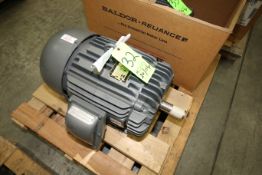 New Baldor 20/15 hp Motor, Model BZ262701, S/N Z0911180891, Frame 256T, 1760/1460 RPM, 230/460 V -