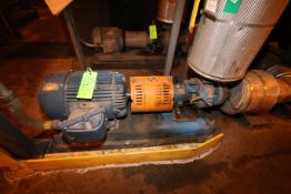 Goulds 15/11 hp/kw Centrifugal Pump, Model 3196, Size 253-6, S/N 2725F693W3, 3530/2905 RPM, 230/