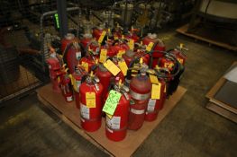 Fire Extinguishers, Assorted Sizes and Capacities, LOCATED IN BRIDGEVIEW, IL