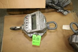 Measurement Systems International 2,000 x 1 lb. Capacity Port-A-Weigh, Model MSI 4260, S/N 33052/