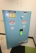 JustRite 45 Gal. Double Door Flammable Storage Cabinet, Part No. 894502